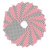 100pcs Food Wrap Sheets Checkered Paper Grease Resistant