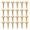 100pcs Head Metal Brads for Scrapbooking and Office Use