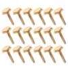 100pcs Head Metal Paper Brads for DIY Crafts and School Projects