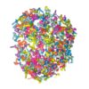100Pcs Pastel Mini Round Brads Colorful Metal Fasteners Scrapbook
