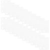 100pcs Pet Hole Reinforcement Stickers for Notebooks 6-Hole White