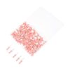 100pcs Pink Decorative Thumbtacks Plastic Iron Push Pins for Posters