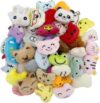 100pcs Random Mini Stuffed Animal Plush for Claw Machine Prize Party Favors