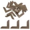 100pcs Vintage Metal Book Corner Protectors for Journals and Frames