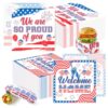 100 PCS Welcome Home Veterans Day Deli Paper Sheets 12 * 12 Inch