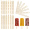 100pcs Wood Cake Pop Sticks with Holes, Small Single-piece Craft