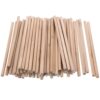 100pcs Wooden Hb Pencils for School and Sketching Portable Khaki Set