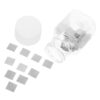 100pcs Zinc Anode Sheets for Science Experiments, 0.39x0.39 Inch