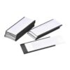 100set C-Shaped Magnetic Card Label Holder for Metal Racks and Shelves