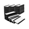 100set S Magnetic Label Holder for Metal Racks and Shelves