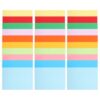 100 Sheets A4 Double Sided Colored Paper 100 for Crafts