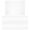 100 Sheets A4 Laminating Film PVC Protective Pouches for Cards