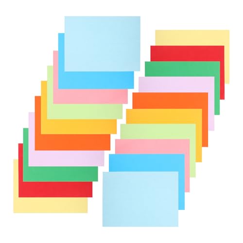 100 Sheets Color Copy Paper A4 100 Colored for Origami