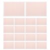 100 Sheets Coordinate Paper A4 Pink for Students Drawing