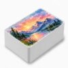 100 Sheets Mini Watercolor Sketchbook, 2.5 x 3.5 Inch Mini Watercolor Book