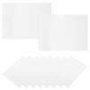 100 Sheets Self Adhesive Laminating Film 7 Inch PVC Glossy