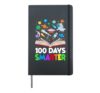 100th Day Of School Astronaut Books Space 100 Days Smarter Hardcover Journal, Black