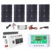 100W Solar Panel Kit with 4000W Inverter (12V to 220V/110V) & 50A Charge Controller, Off-Grid Solar Power System for Home Backup & Outdoor Use, Renewable Energy Solution