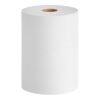10" 1-Ply White TAD Hardwound Paper Towel Roll, 500 Feet/Roll - 6/Case
