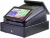 10.1 Inch Smart POS Cash Register Dual Screen Touch System for Small