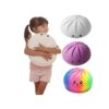 10.2In Giant Dumpling Squishes Stress Balls,Soft Squeeze Bun Dumpling Plush Pillow,Stress Relief Fidget Toy Decor Gift (White)