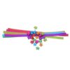 1040pcs Shiny Origami Star Paper Strips for Seven Color Double