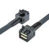 10Gtek SFF-8643 to SFF-8643 MiniSAS Cable, 12Gbps with Sideband, 100-Ohm, for RAID/NVMe Backplane, 0.3-m(0.9ft)