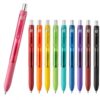 10 Pack Assorted Color Gel Pens 0.7mm Medium Point Quick Dry