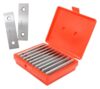 10Pairs Precision Steel Thin Parallel Bar Set 1/8"/1/32'' Block for Precision Machining and Measurement(1-8)