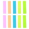 10pc Fluorescent Classified Index Sticker Labels for School and Office