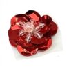 10pcs 18mm Flower Sequins Flat Back Patches for DIY Wedding Crafts