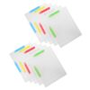 10pcs A3 Dual Rod Swing Clip Paper Folder Plastic File Organizer