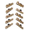 10pcs Class of 2026 Graduation Brooch Pin in Zinc Alloy