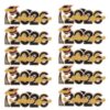 10pcs Class of 2026 Graduation Cap Lapel Pin for Teachers Students