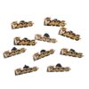 10pcs Class of 2026 Graduation Season Zinc Alloy Brooch Pin Badge