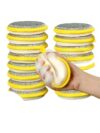 10Pcs Double Sided Kitchen Cleaning Sponge Non-Scratch Dish Scrubber Pads