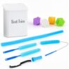 10Pcs Dryer Vent Cleaner Kit - Reusable Dryer Balls - Metal Lint Bin