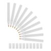 10pcs Empty Acrylic Paint Marker Aluminum Refillable Fine Tip White