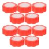 10pcs Flower Shape Sponge Finger Moistener for Counting Money Cash