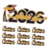 10pcs Graduation Brooches Class of 2026 Zinc Alloy Souvenir Pin