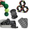 10 Pcs Magnetic Fidget Toys for Adults Teens Metal Sensory Toy Cool Gadgets