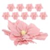 10pcs Pink Crepe Paper Flower Bouquet 25cm for Wedding Party Decor