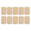 10pcs Self Adhesive Book Cover Protector 13.4x9.84 Inches Kraft Paper