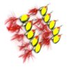 10pcs Sequins Fishing Lures Metal Baits Set for Bass Carp Anglers