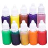 10Pcs/Set Water Marbling Paint Kit, Mixable Vivid Water Color Paint, Craft Kits for Adults, Kids, Painting