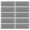 10pcs Stainless Steel Blank Nameplate for Engraving