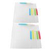 10pcs Swing Clip File Folder with Dual Rod Design for Documents