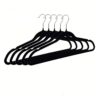 10pcs Velvet Non-Slip Heavy Duty Hangers