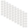 10 Sheets Adhesive Stick Dots Round White Paper Flower Glue