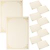 10 Sheets Blank Certificate Papers for White Paper Award